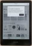 Interfaz de usuario de Amazon Kindle Paperwhite