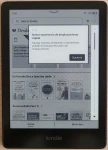 Interfaz de usuario de Amazon Kindle Paperwhite