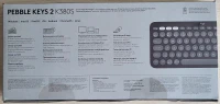 Logitech Pebble Keys 2 K380s