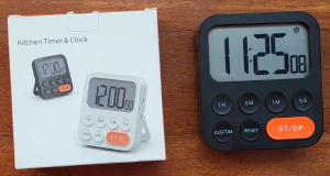 Reloj de cocina para pomodoros