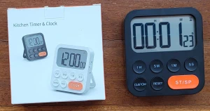 Reloj de cocina para pomodoros